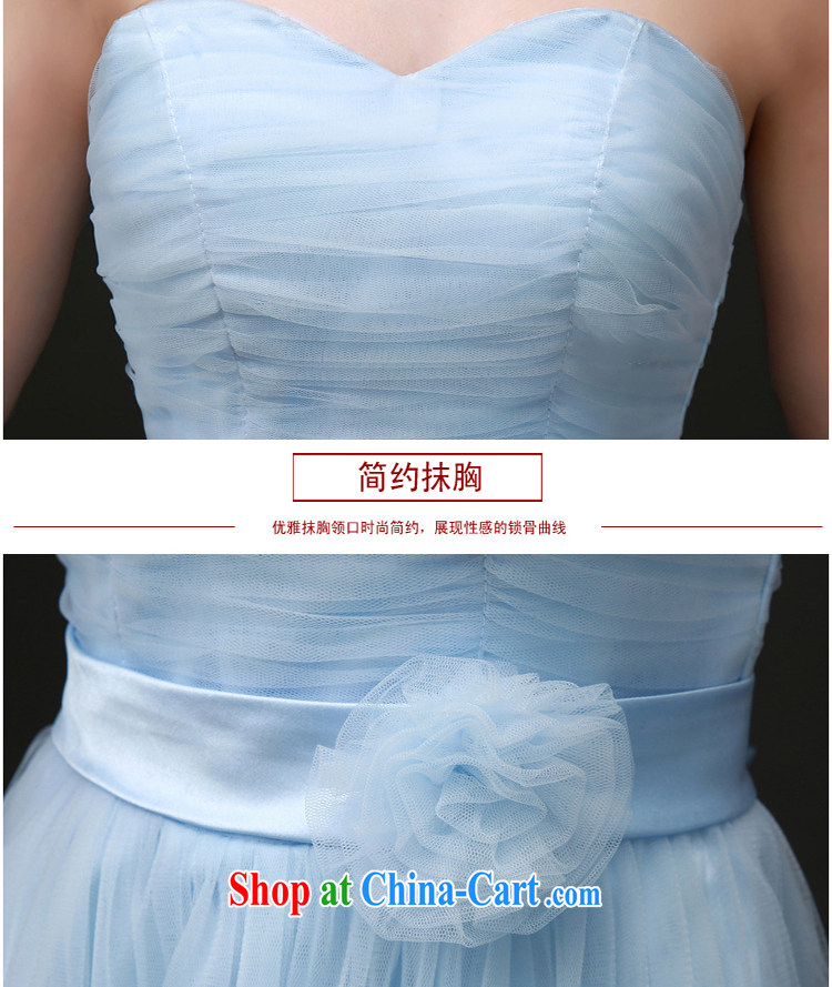 White first to approximately 2015 new bridesmaid serving short, sister sky blue dress bridesmaid dress small dress spring banquet dress female blue tailored contact Customer Service pictures, price, brand platters! Elections are good character, the national distribution, so why buy now enjoy more preferential! Health