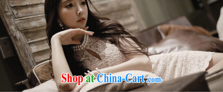 Vatican City, 2015 Korean sexy beauty graphics thin Pearl collar Openwork lace dress black S pictures, price, brand platters! Elections are good character, the national distribution, so why buy now enjoy more preferential! Health