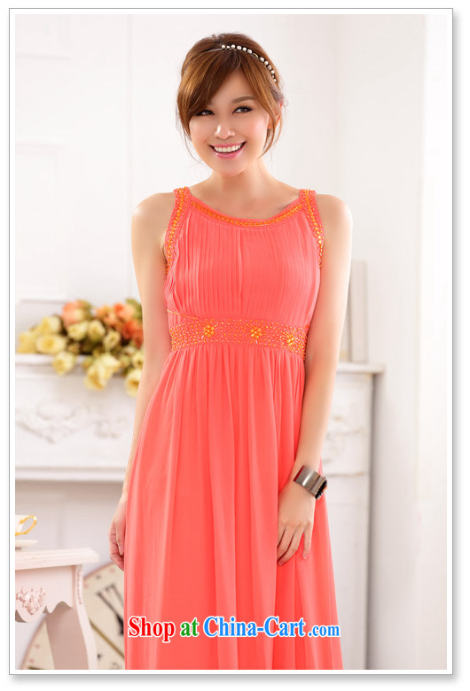 JK 2. YY thick MM XL nails pearl cultivation snow spinning dresses, dinner show the evening dress sleeveless dresses orange XL 135 recommendations about Jack pictures, price, brand platters! Elections are good character, the national distribution, so why buy now enjoy more preferential! Health