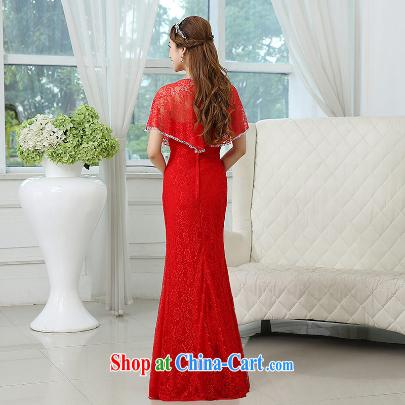 The china yarn 2015 new Korean summer the Field shoulder parquet drill video thin beauty marriages served toast bridesmaid clothing Red. size does not accept return and china yarn, shopping on the Internet