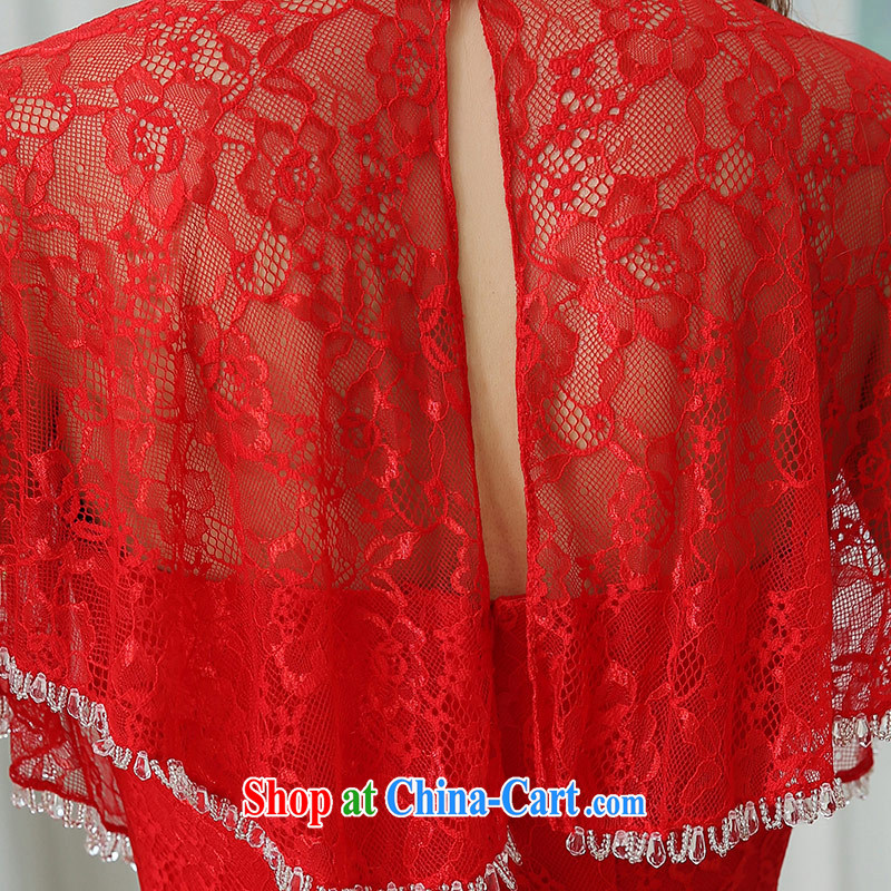 The china yarn 2015 new Korean summer the Field shoulder parquet drill video thin beauty marriages served toast bridesmaid clothing Red. size does not accept return and china yarn, shopping on the Internet