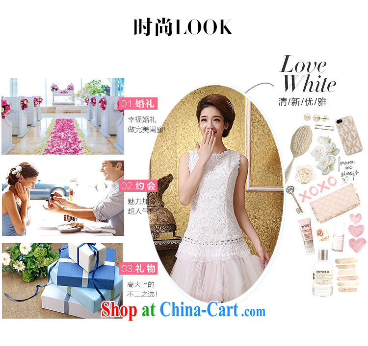The china yarn 2015 new summer round-collar field shoulder lace short shaggy dress bridal toast clothing bridesmaid dress dresses white. size does not accept return pictures, price, brand platters! Elections are good character, the national distribution, so why buy now enjoy more preferential! Health