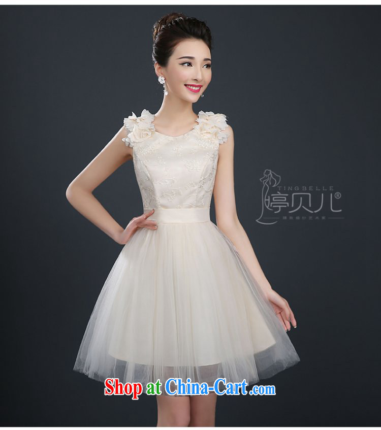 Ting Beverly Evening Dress 2015 new short, small banquet dress stylish marriages served toast summer red bridesmaid clothing female Red XL pictures, price, brand platters! Elections are good character, the national distribution, so why buy now enjoy more preferential! Health
