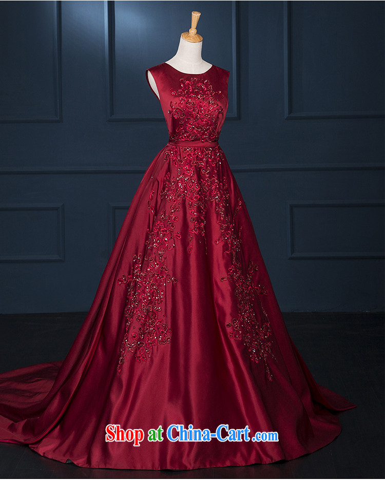 It is not the JUSERE high-end wedding dresses Elie Saab new high quality Deep V collar wine red bride toast wedding dress Evening Dress red tailored pictures, price, brand platters! Elections are good character, the national distribution, so why buy now enjoy more preferential! Health