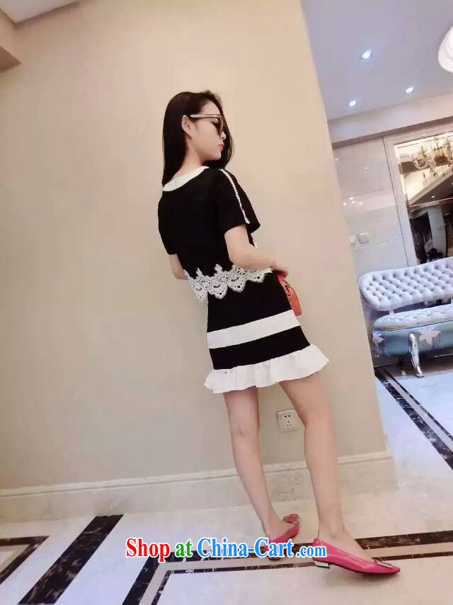 Stylish and small woman, crowsfoot stitching custom, set two-piece 314 black are code pictures, price, brand platters! Elections are good character, the national distribution, so why buy now enjoy more preferential! Health