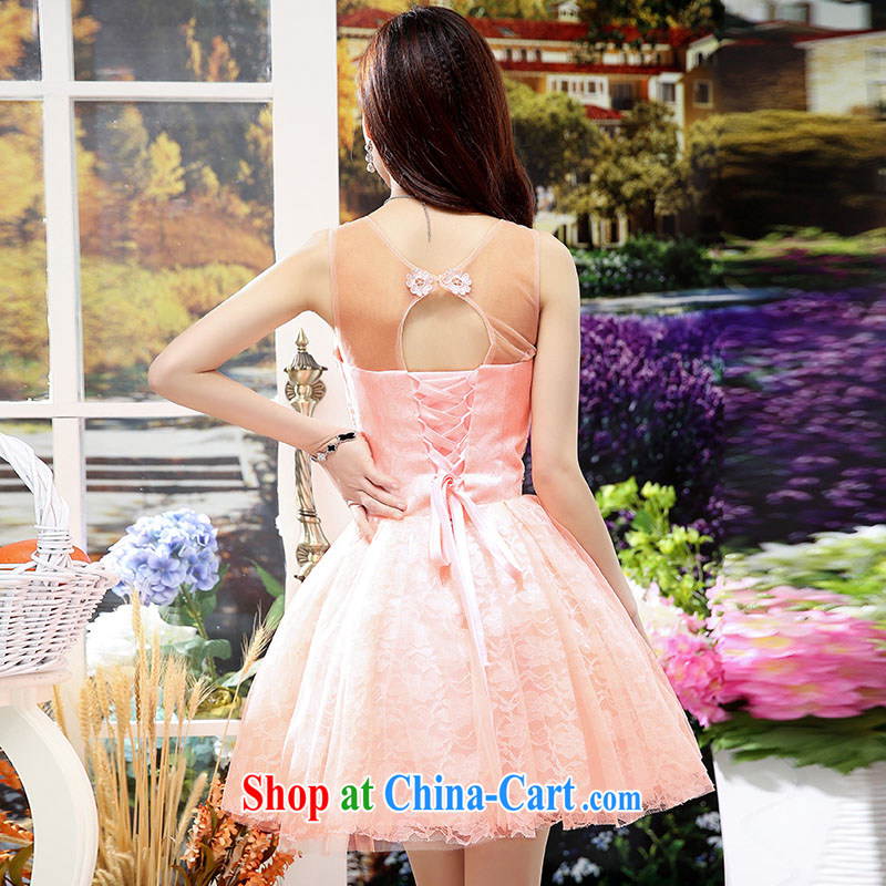 Summer 2015 new trendy lace Openwork sweet floral Openwork neckline dresses small white XL, baroque, and shopping on the Internet