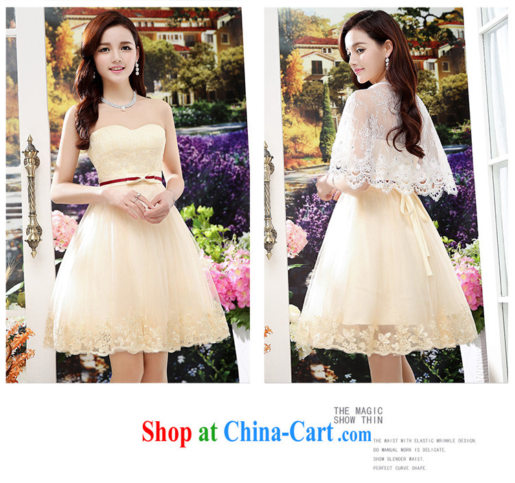 Summer 2015 new sexy bare shoulders the waist graphics thin playful short trendy small dress yellow XL pictures, price, brand platters! Elections are good character, the national distribution, so why buy now enjoy more preferential! Health