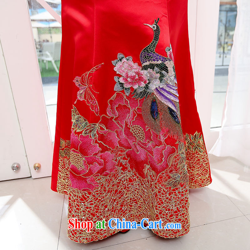 In particular Van Gogh Anne summer 2015 new trendy Phoenix fine embroidery and feel your shoulders long, elegant dress blue XL, especially Van Gogh Connie, and shopping on the Internet