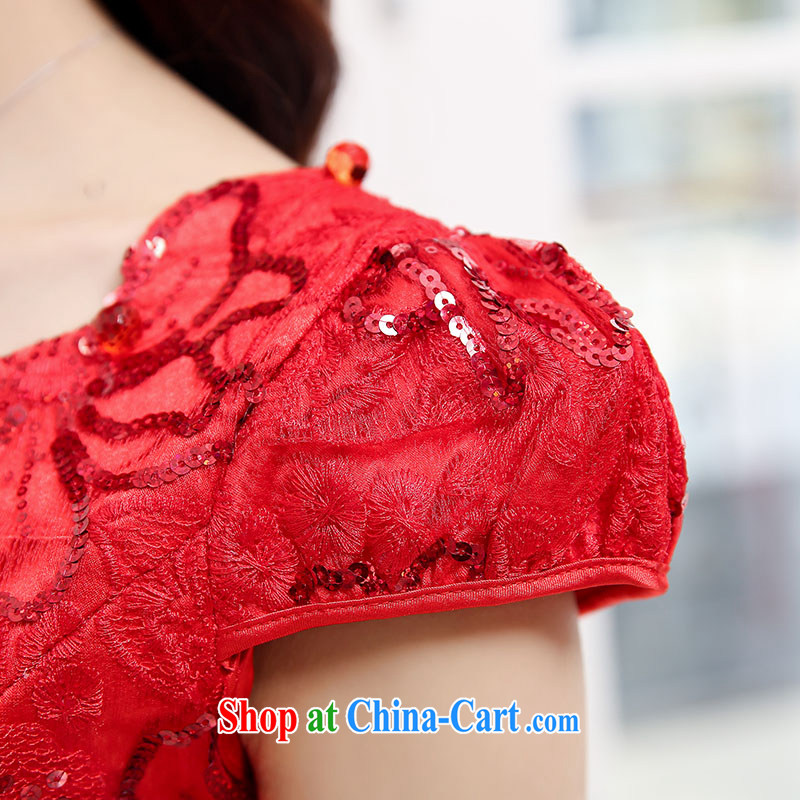 In particular Van Gogh Anne summer 2015 new elegant and well refined pure colors and refined only US, stamp duty style dresses red XXL, especially Van Gogh Connie, shopping on the Internet