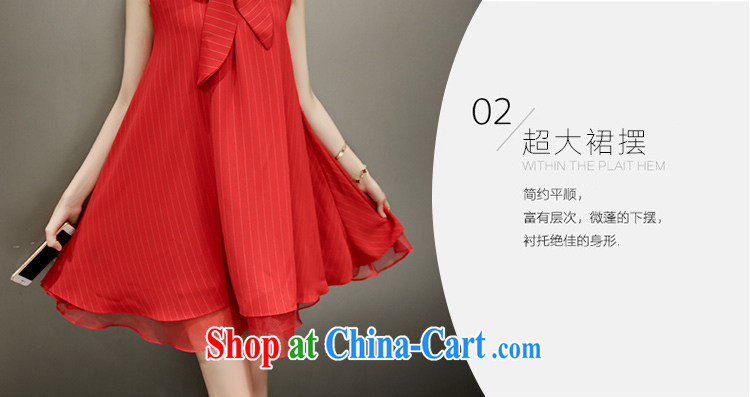Summer 2015 new European root yarn bow-tie snow woven dresses Korean female liberal A Field skirt 1236 red XL pictures, price, brand platters! Elections are good character, the national distribution, so why buy now enjoy more preferential! Health