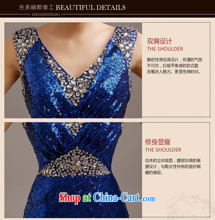 High-end custom, dress, long summer 2015 new banquet evening dress the NPC, dress, blue tailored contact Customer Service pictures, price, brand platters! Elections are good character, the national distribution, so why buy now enjoy more preferential! Health