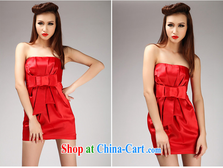 GOSSIP . D clearance red bridesmaid dress Evening Dress short, Princess Mary Magdalene Beauty Chest small dress sweet dress 1103 Green - Super Mitch L pictures, price, brand platters! Elections are good character, the national distribution, so why buy now enjoy more preferential! Health