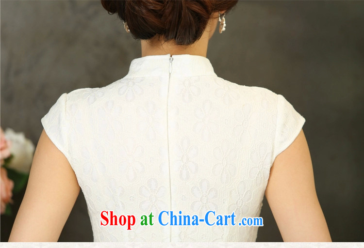Diane sprawl of 2015 new spring and summer Stylish retro dresses improved daily dress dress white XL pictures, price, brand platters! Elections are good character, the national distribution, so why buy now enjoy more preferential! Health