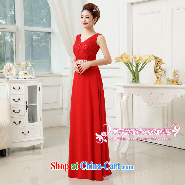 2015 new wedding dresses shoulders sweet style physical capture quality assurance best-selling popular dress Red. Do not return not-for-pictures, price, brand platters! Elections are good character, the national distribution, so why buy now enjoy more preferential! Health