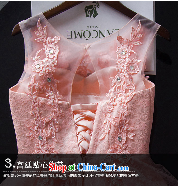 2015 new summer short, pink bridesmaid service shaggy skirts and sisters skirt double-shoulder lace bridal wedding toast serving meat pink. 7 Day Shipping does not return not-for-pictures, price, brand platters! Elections are good character, the national distribution, so why buy now enjoy more preferential! Health