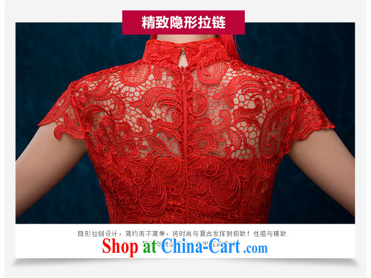 Toast clothing 2015 New Red lace short sleeve retro red bridal wedding dress dresses beauty dresses red made 7 Day Shipping does not return not-for-pictures, price, brand platters! Elections are good character, the national distribution, so why buy now enjoy more preferential! Health