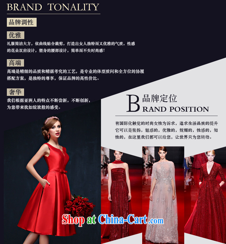 Summer 2015 new Korean red double-shoulder short marriages served toast video thin banquet dress red XL (waist 2.3) pictures, price, brand platters! Elections are good character, the national distribution, so why buy now enjoy more preferential! Health