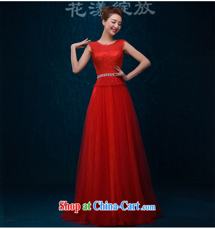 2015 new summer Korean water-soluble lace shoulders sleeveless bridal toast annual banquet dress long, flesh pink made 7 Day Shipping does not return not-for-pictures, price, brand platters! Elections are good character, the national distribution, so why buy now enjoy more preferential! Health