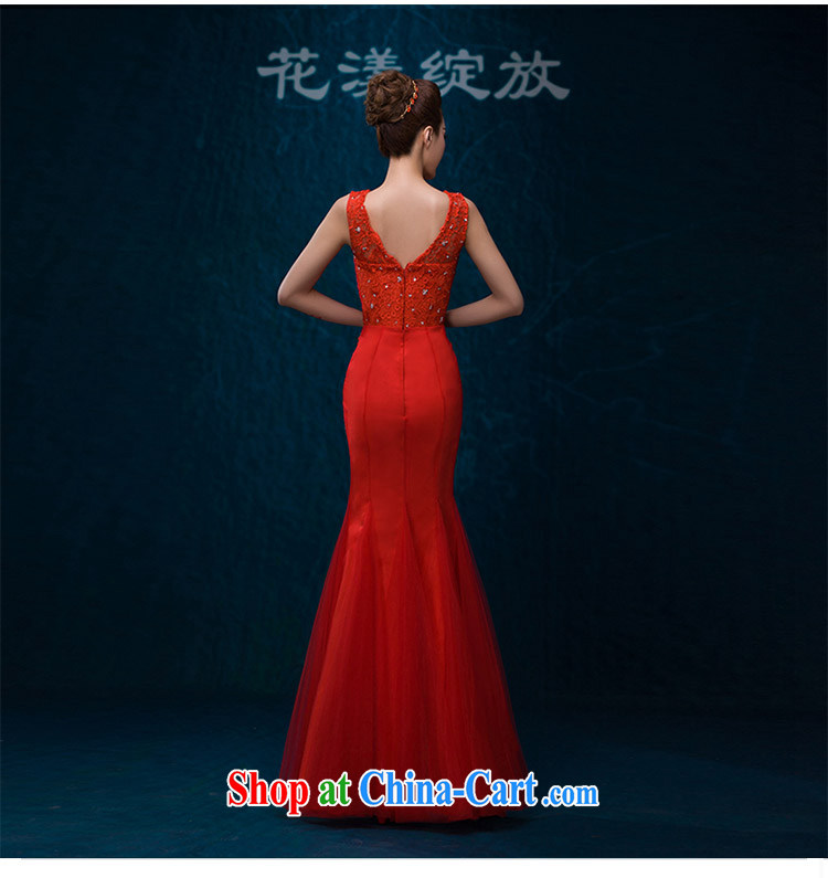Toast 2015 serving new paragraph to align your shoulders cultivating parquet drill lace crowsfoot, bridal wedding dresses Evening Dress summer red made 7 day shipping does not return not-for-pictures, price, brand platters! Elections are good character, the national distribution, so why buy now enjoy more preferential! Health