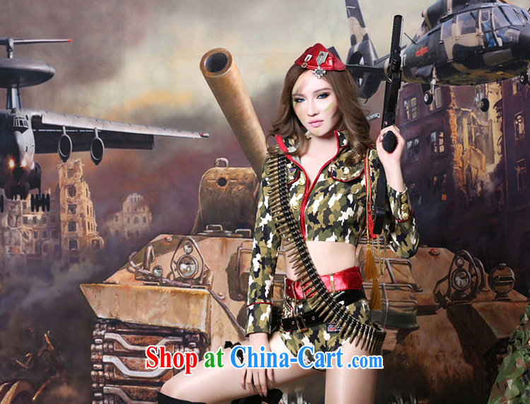 According to dance Hip Hop Night Bar DS performance service uniforms temptation to dispatch military parade role-playing videos, photo uniformed girls camouflage will pre-sale 12 shipping pictures, price, brand platters! Elections are good character, the national distribution, so why buy now enjoy more preferential! Health