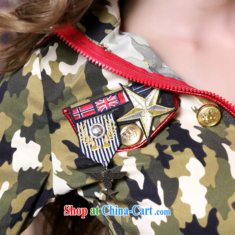 According to dance Hip Hop Night Bar DS performance service uniforms temptation to dispatch military parade role-playing videos, photo album uniformed female mini-color codes are pre-sale 12, shipping, and dance to hip hop, and shopping on the Internet