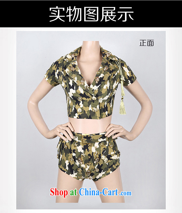 Dance to hip hop night 酒吧女 DS for dance uniforms uniforms parade temptation female officers role-play photo service camouflage will pre-sale 12 shipping pictures, price, brand platters! Elections are good character, the national distribution, so why buy now enjoy more preferential! Health