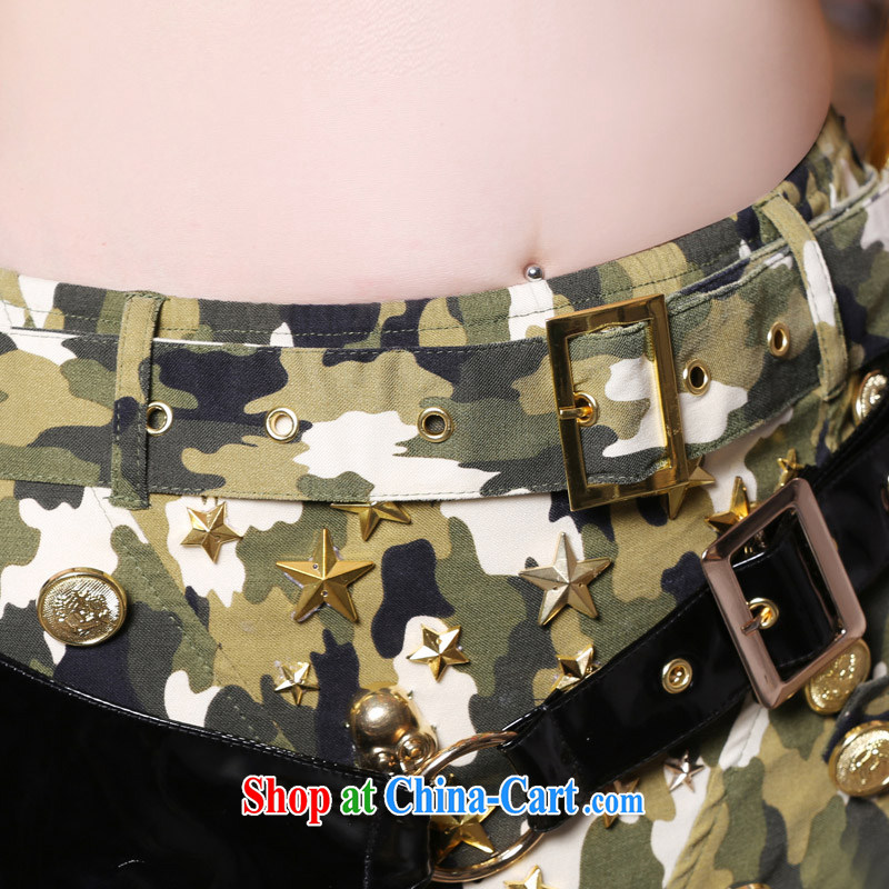 Dance to hip hop night 酒吧女 DS for dance uniforms uniforms parade temptation female officers role-play photo album service camouflage are code pre-sale 12, shipping, and dance to hip hop, online shopping