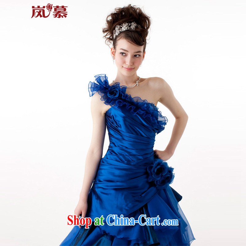 Sponsors The 2015 Original Design royal blue classic dress shaggy dress long-tail bridal dresses serving performances such as the blue custom size, sponsors, and, shopping on the Internet