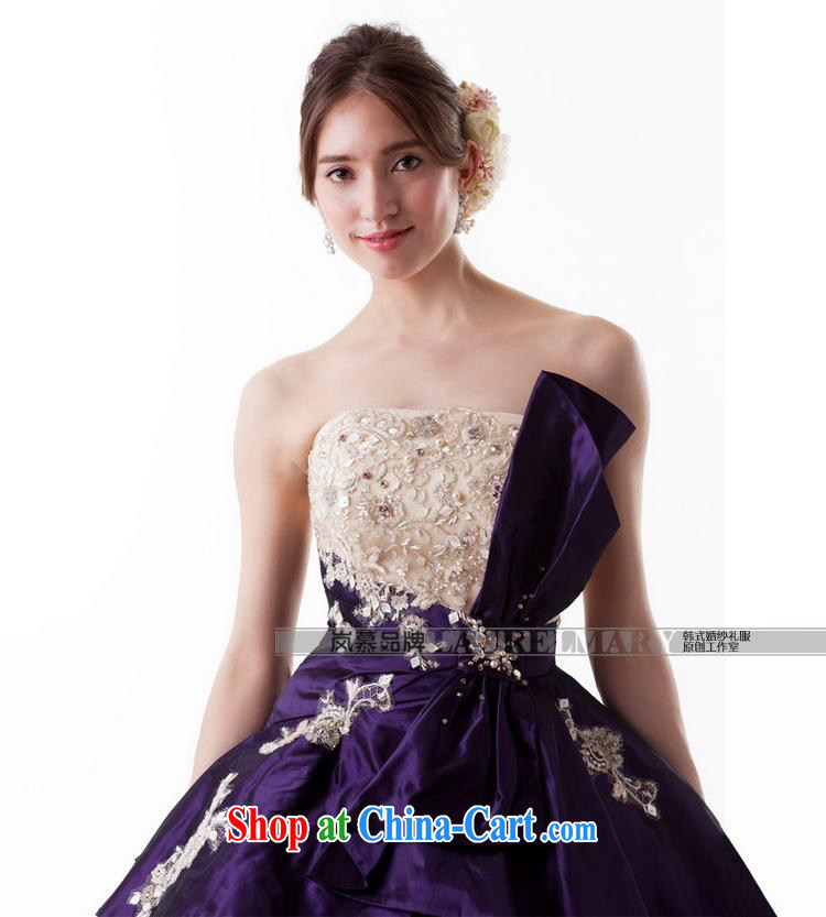 Sponsors The 2015 original design for the shaggy dress tail purple bridal dresses dresses ceremony performances service such as the purple Custom size picture, price, brand platters! Elections are good character, the national distribution, so why buy now enjoy more preferential! Health