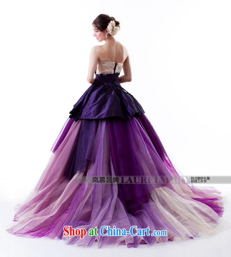 Sponsors The 2015 original design for the shaggy dress tail purple bridal dresses dresses ceremony performances service such as the purple Custom size picture, price, brand platters! Elections are good character, the national distribution, so why buy now enjoy more preferential! Health