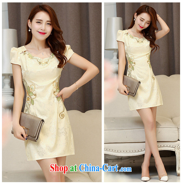 Access to and the Su-2015, new dresses spring and summer are decorated in large numbers, cheongsam dress uniform toast everyday dresses dresses short 1536 A pink XXL pictures, price, brand platters! Elections are good character, the national distribution, so why buy now enjoy more preferential! Health