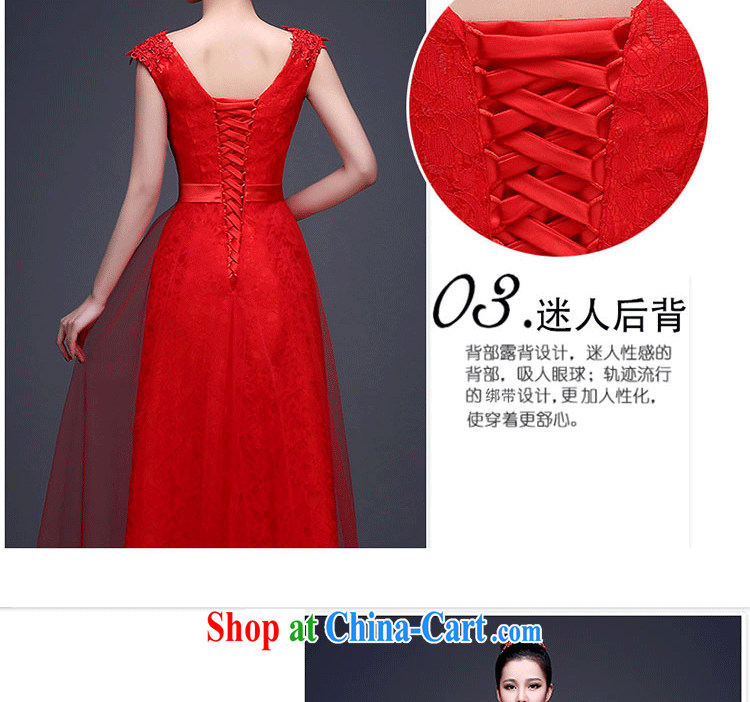 Love, according to China's 2015 spring new bride wedding dress double-shoulder-length, with red lace Korean bows serving the serving dinner serving high-end atmosphere red made 7 Day Shipping does not return not-for-pictures, price, brand platters! Elections are good character, the national distribution, so why buy now enjoy more preferential! Health