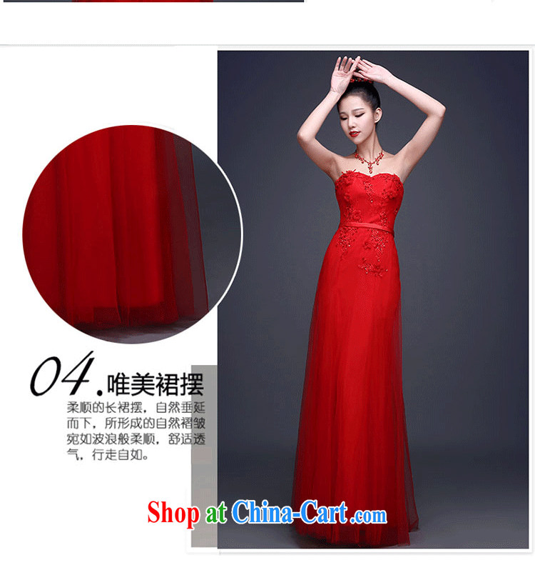 Love, according to China's 2015 spring and summer new stylish and wiped his chest lace beauty bridal wedding toast serving red evening dress long wedding dresses show service banquet service red made 7 Day Shipping does not return not-for-pictures, price, brand platters! Elections are good character, the national distribution, so why buy now enjoy more preferential! Health