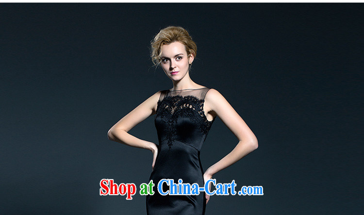 A lifetime and Evening Dress 2015 new Ladies black dress beauty Car Show model dress 402401303 black XXL code 30 days pre-sale pictures, price, brand platters! Elections are good character, the national distribution, so why buy now enjoy more preferential! Health