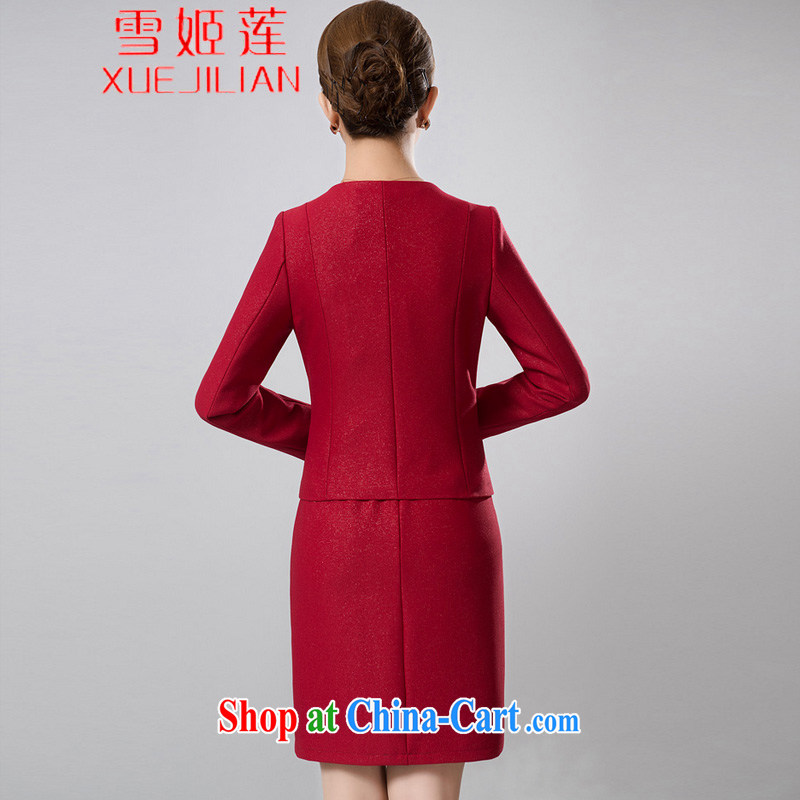 Hsueh-chi Lin's wedding package mom with two-piece 2015 spring and summer middle-aged jacket wedding dresses dress #6387 maroon 5 XL, Hsueh-chi Lin (XUEJILIAN), online shopping