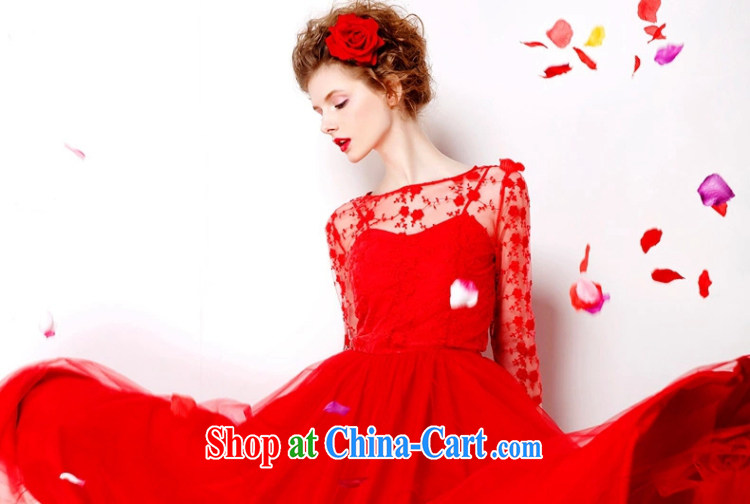 Card Jun 2015 Jenny red embroidered dresses retro lace red petticoat bridal 9M large long skirt dress picture color XL pictures, price, brand platters! Elections are good character, the national distribution, so why buy now enjoy more preferential! Health
