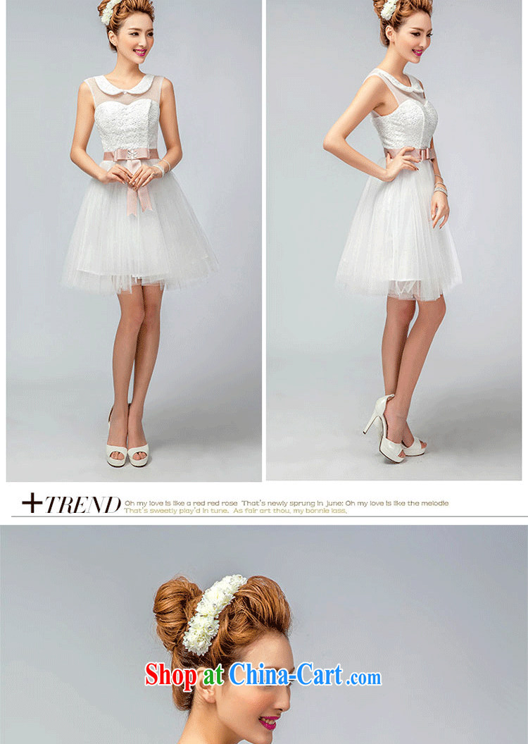 Love, according to China's 2015 wedding dresses short small dress bridesmaid dress sisters summer load new short dress the cute little dress bridesmaid dress sister with evening dress champagne color XXL pictures, price, brand platters! Elections are good character, the national distribution, so why buy now enjoy more preferential! Health