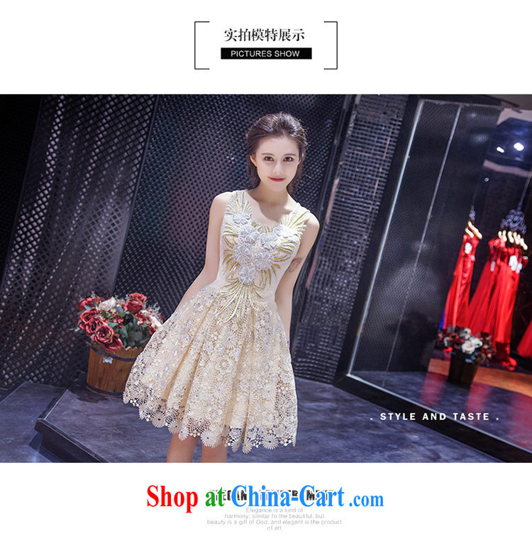 Love Life new 2015 summer retro-waist champagne color graphics thin strap lace small dress wedding bridesmaid clothing dresses champagne color XXL pictures, price, brand platters! Elections are good character, the national distribution, so why buy now enjoy more preferential! Health