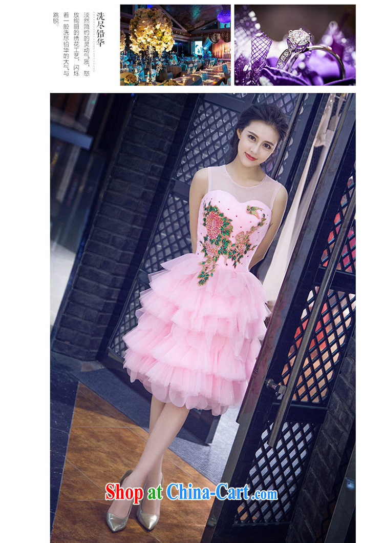 Love Life new 2015 summer retro embroidery shaggy dress small dress sweet pink wedding bridesmaid clothing pink XXL pictures, price, brand platters! Elections are good character, the national distribution, so why buy now enjoy more preferential! Health