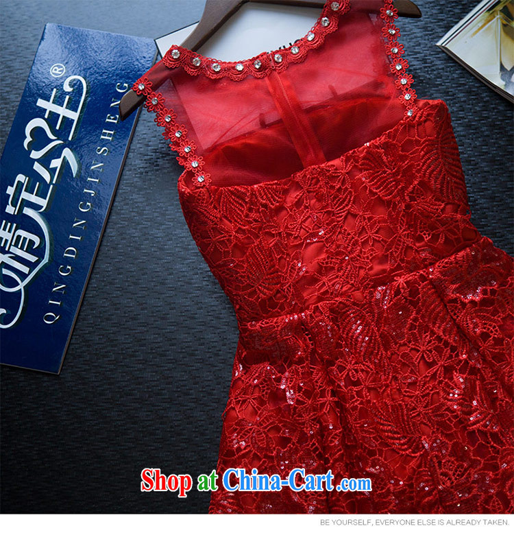 Love Life new 2015 stylish sweet field shoulder wiped chest Korean Red lace zipper, bridal video skinny dress a Field shoulder XXL pictures, price, brand platters! Elections are good character, the national distribution, so why buy now enjoy more preferential! Health