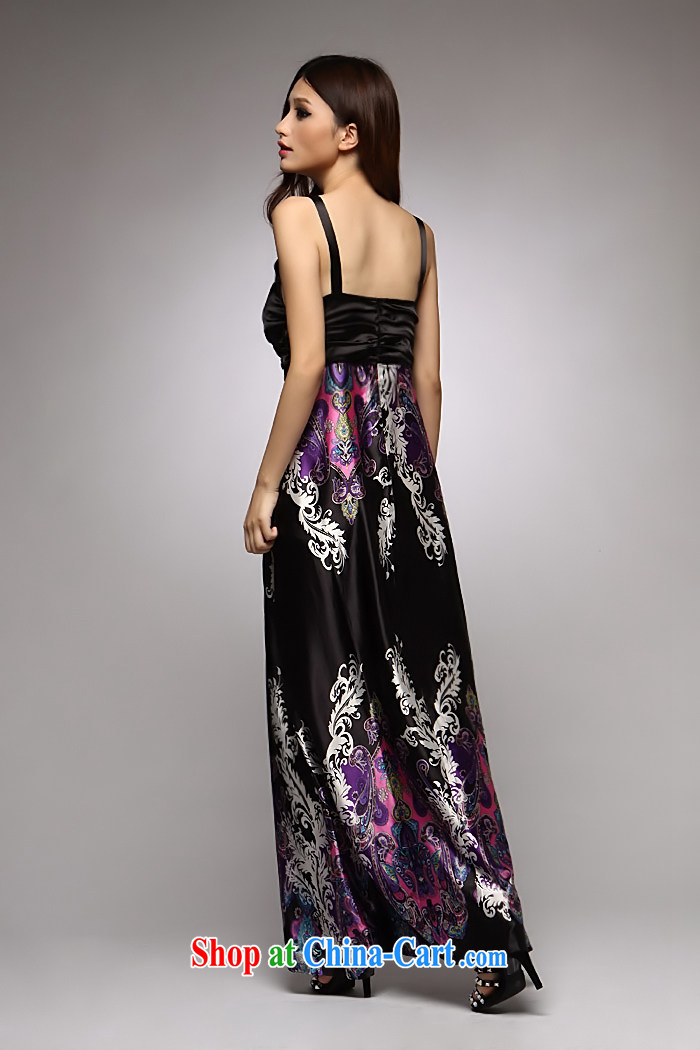 GOSSIP . D stars in Europe and America, with long dresses, Dinner Dance reception dress the Deep V Evening Dress GALLUS DRESS 1045 purple/black L pictures, price, brand platters! Elections are good character, the national distribution, so why buy now enjoy more preferential! Health