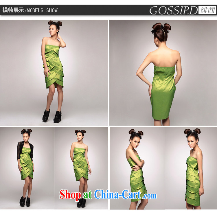GOSSIP . D short Evening Dress Princess cultivating small dress Europe bridesmaid dress stylish evening dress Mary Magdalene dress chest 1099 red L pictures, price, brand platters! Elections are good character, the national distribution, so why buy now enjoy more preferential! Health