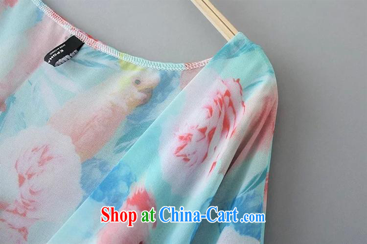 Close deals with clothing * European site 2015 summer parrot stamp long stream, snow-woven kimono, Grand Prix AP figure color code pictures, price, brand platters! Elections are good character, the national distribution, so why buy now enjoy more preferential! Health