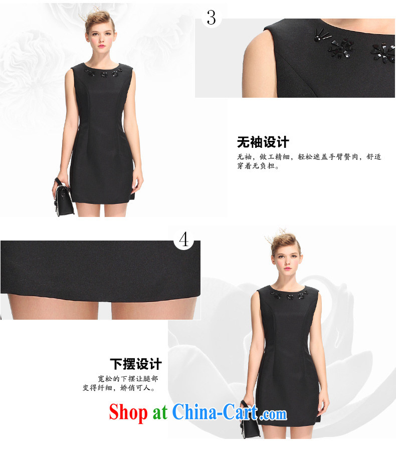 Pi-Mrs Diana would fall 2015 new round-collar sleeveless, long retro A Field dress dress the waist close cultivating graphics thin BH 01134171 black L pictures, price, brand platters! Elections are good character, the national distribution, so why buy now enjoy more preferential! Health