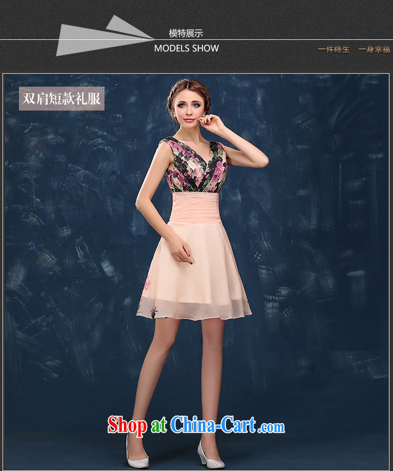 Snow Lotus dress dress long 2015 new summer banquet dress shoulders short skirts and sisters skirt moderator dress skirt double-shoulder-length, XL pictures, price, brand platters! Elections are good character, the national distribution, so why buy now enjoy more preferential! Health