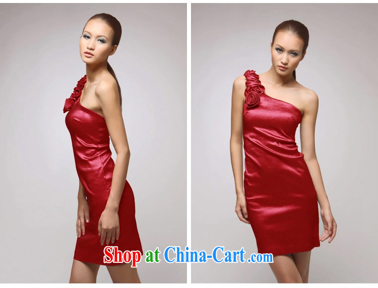 GOSSIP . D bridesmaid dress bridal dress uniform bows Elegant shoulder a small annual beauty dress short dress 1056 green lake L pictures, price, brand platters! Elections are good character, the national distribution, so why buy now enjoy more preferential! Health