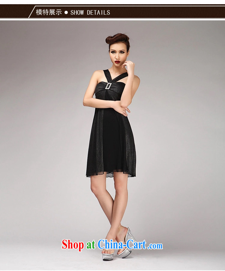 GOSSIP . D small dress Korean dress dress Evening Dress short, Princess new elegant stars with 1238 dress L black-and-white picture, price, brand platters! Elections are good character, the national distribution, so why buy now enjoy more preferential! Health
