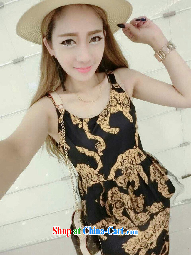Flower domain 2015 summer new European site retro sexy flouncing low chest strap vest the forklift truck long skirt dress stamp kit skirt 649 figure color code pictures, price, brand platters! Elections are good character, the national distribution, so why buy now enjoy more preferential! Health