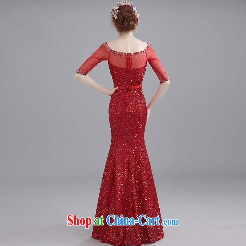 Bridal toast, Evening Dress long, summer 2015 new banquet evening moderator at Merlion dress girls summer red to make the $30 not return clothing, love, and shopping on the Internet