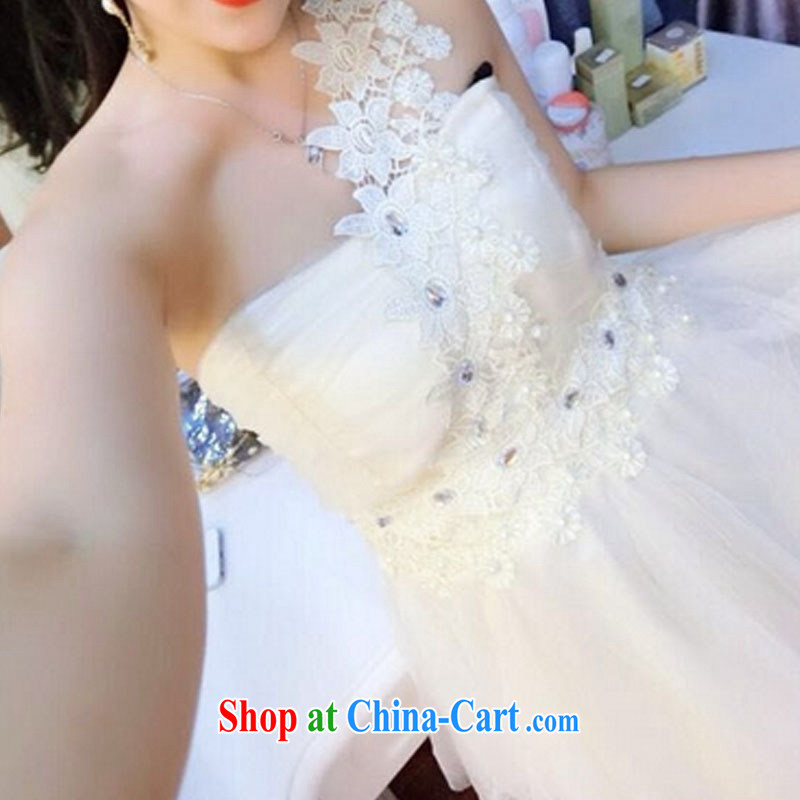New Korean version of a sense-won the shoulder bare shoulders beauty dress dress dress white, code, International tiger, shopping on the Internet